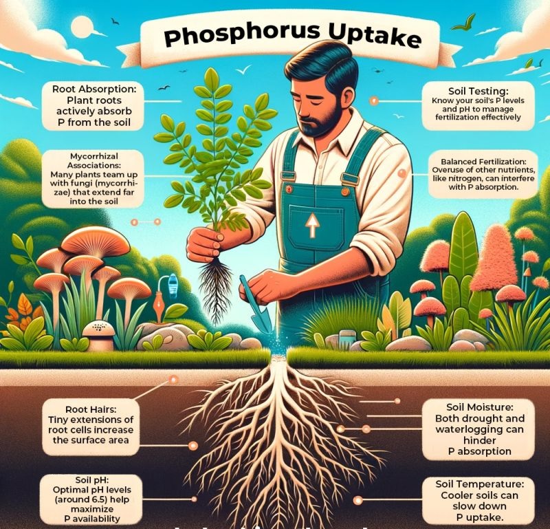 Diving into the Roots of Nutrition: Phosphorus Uptake in Plants